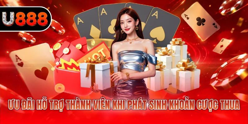 Ưu đãi hỗ trợ thành viên khi phát sinh khoản cược thua